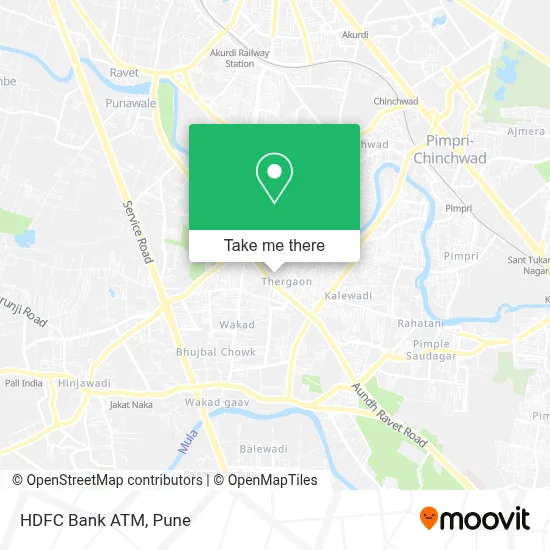 HDFC Bank Atm map