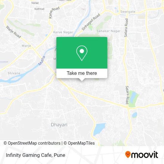 Infinity Gaming Cafe map