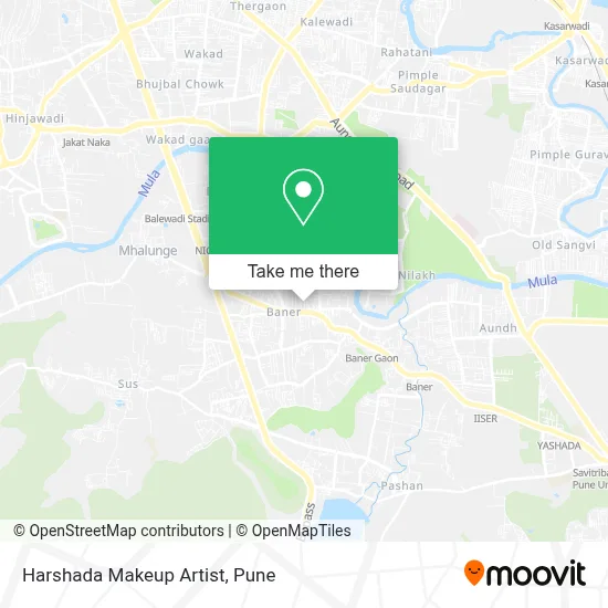 Harshada Makeup Artist map