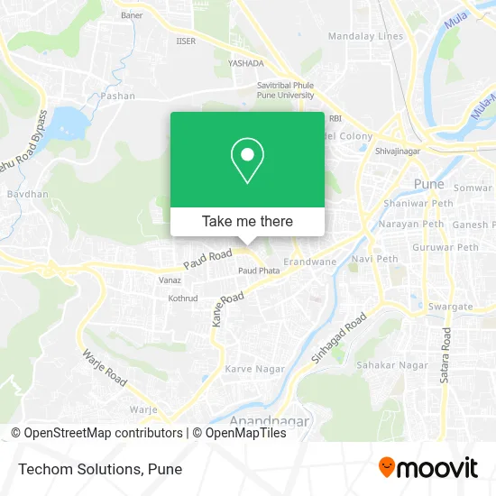 Techom Solutions map