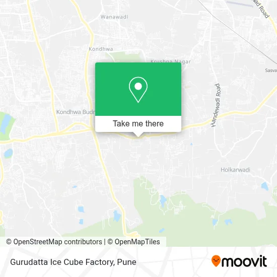 Gurudatta Ice Cube Factory map