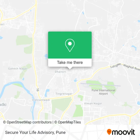 Secure Your Life Advisory map
