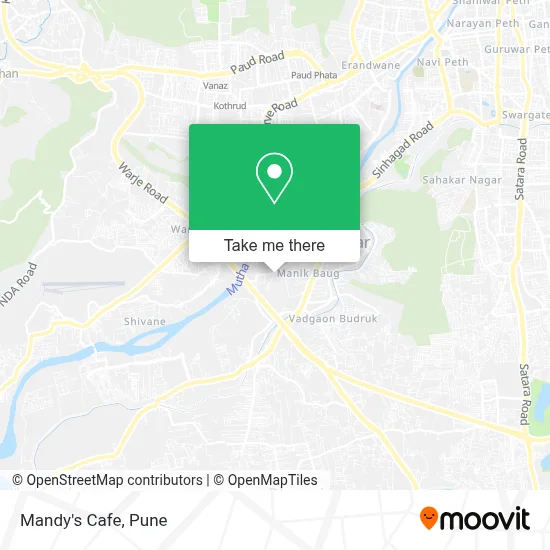 Mandy's Cafe map