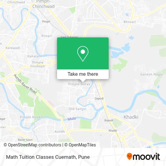 Math Tuition Classes Cuemath map