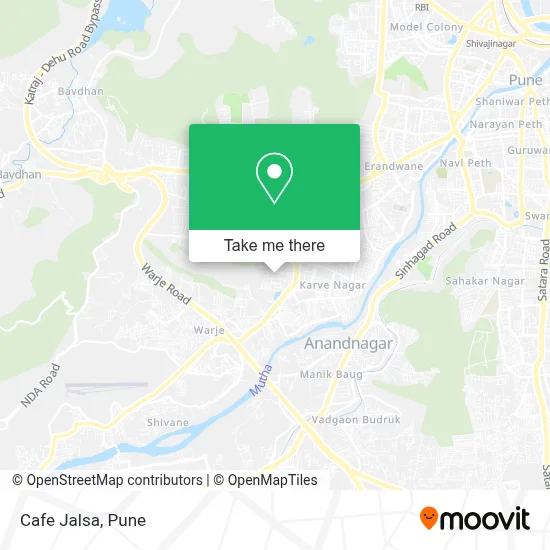 Cafe Jalsa map