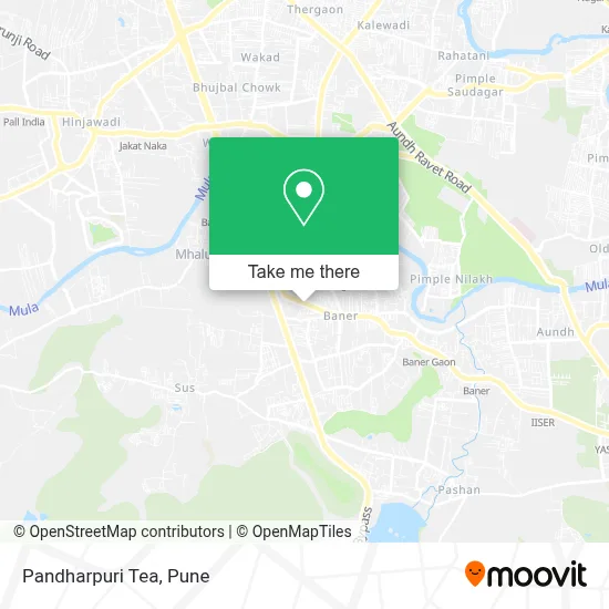 Pandharpuri Chai map