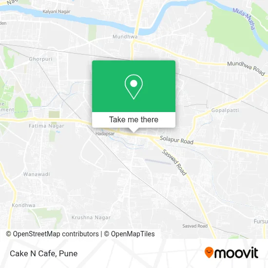 Cake N Cafe map