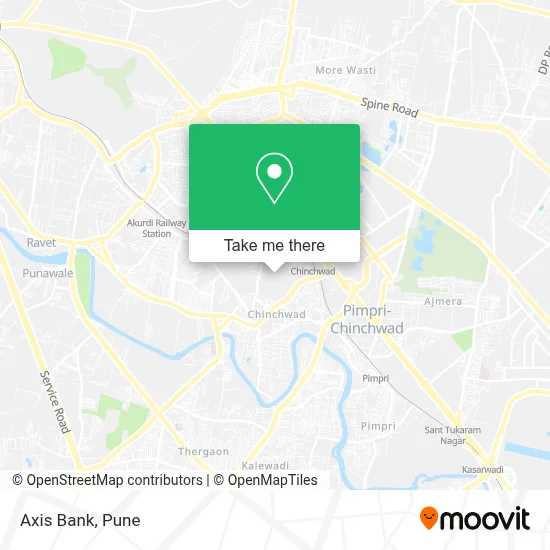 Axis Bank map