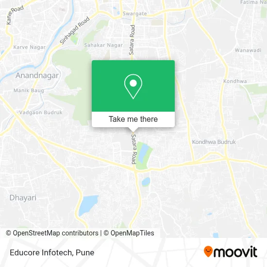 Educore Infotech map