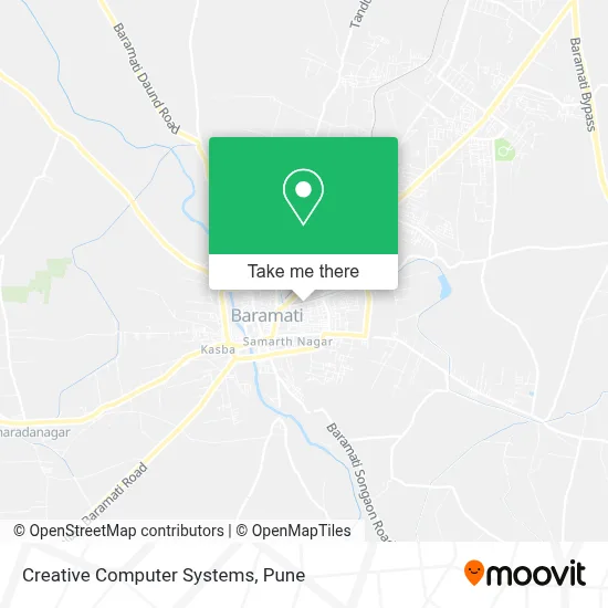 Creative Computer Systems map