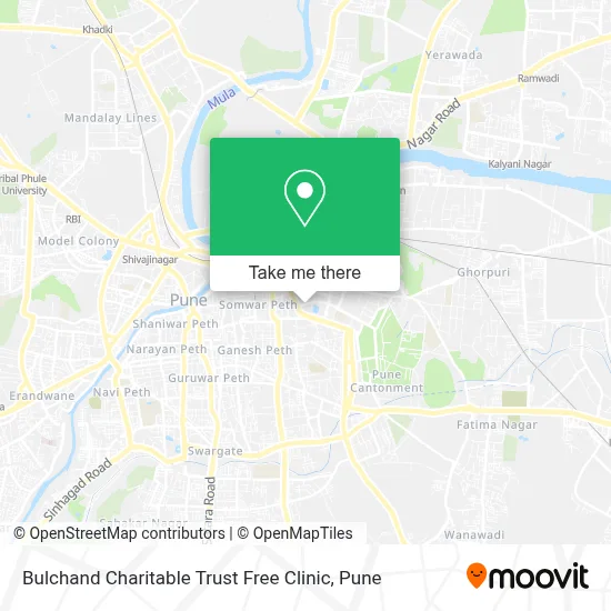 Bulchand Charitable Trust Free Clinic map