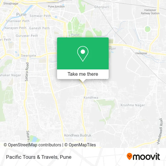 Pacific Tours & Travels map