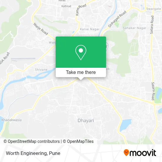 Worth Engineering map