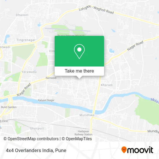 4x4 Overlanders India map