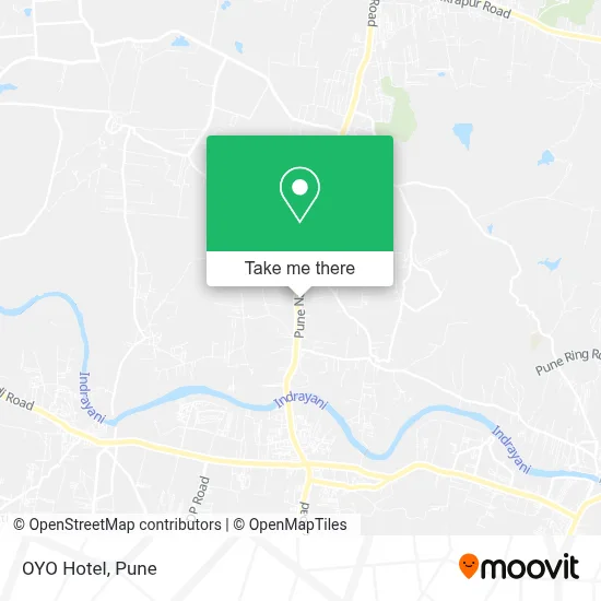 Oyo Hotel map