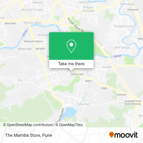 The Mamba Store map