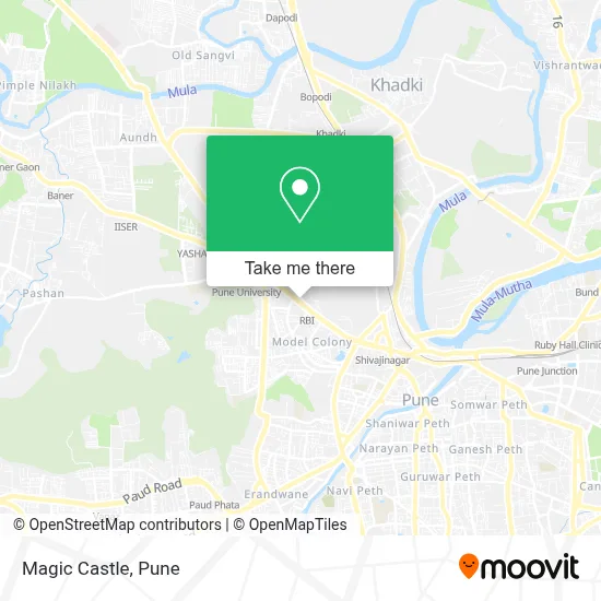 Magic Castle map