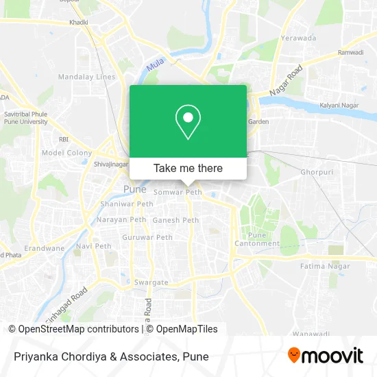 Priyanka Chordiya & Associates map