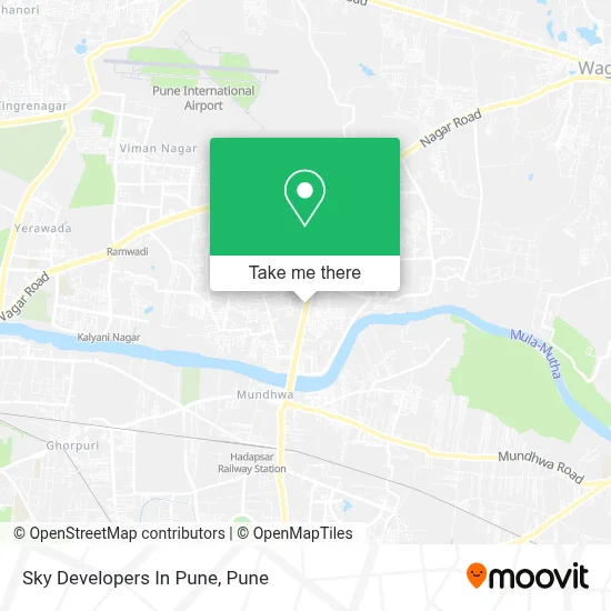 Sky Developers In Pune map