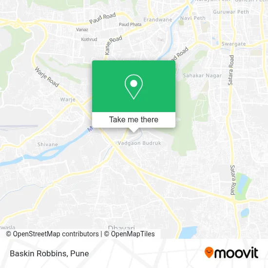 Baskin Robbins map