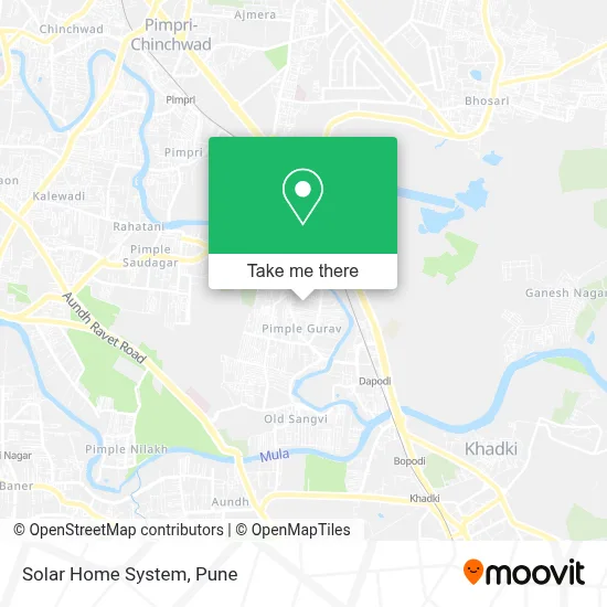 Solar Home System map