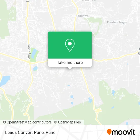 Leads Convert Pune map