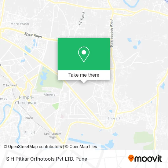 S H Pitkar Orthotools Pvt LTD map