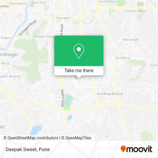 Deepak Sweet map
