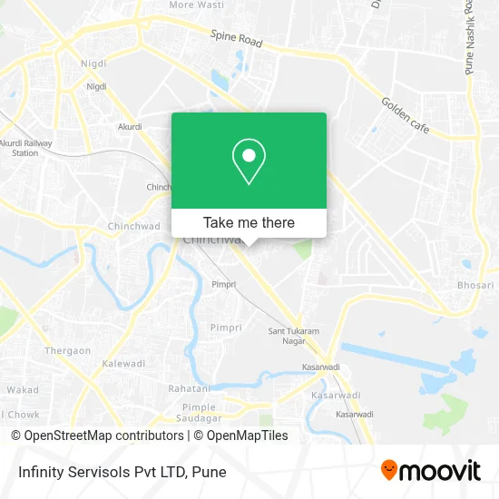 Infinity Servisols Pvt LTD map