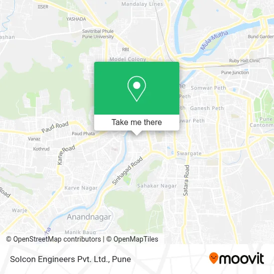 Solcon Engineers Pvt. Ltd. map