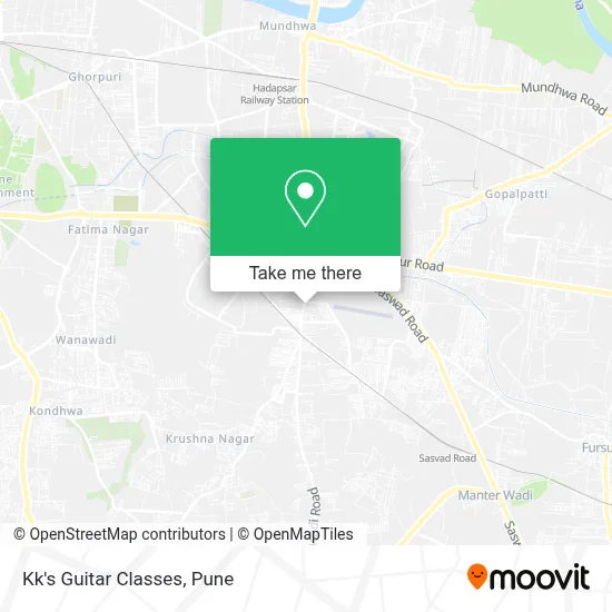 Kk's Guitar Classes map