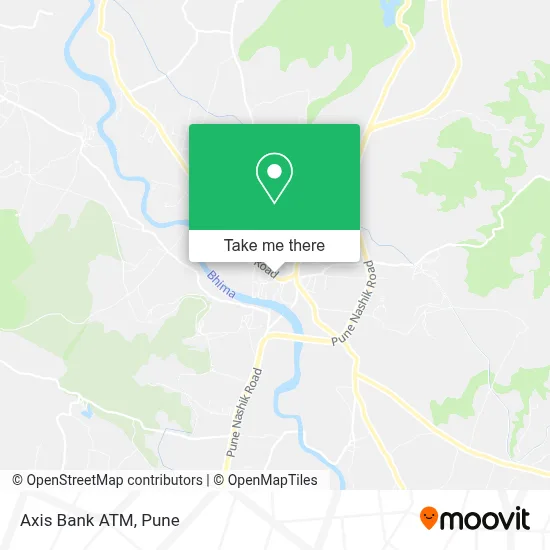 Axis Bank Atm map