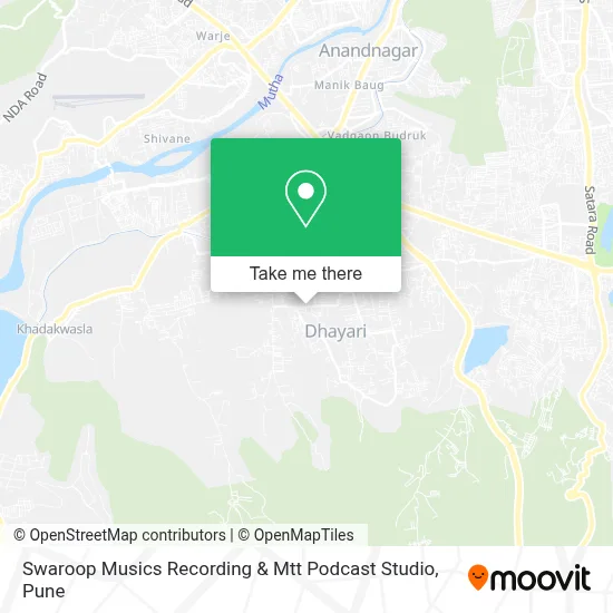 Swaroop Musics Recording & Mtt Podcast Studio map