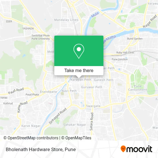 Bholenath Hardware Store map