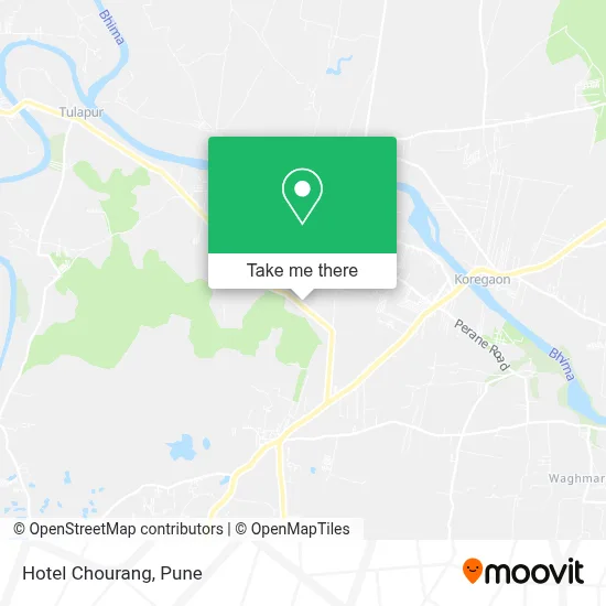 Hotel Chourang map