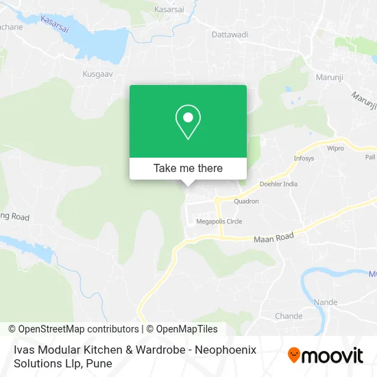 Ivas Modular Kitchen & Wardrobe - Neophoenix Solutions Llp map