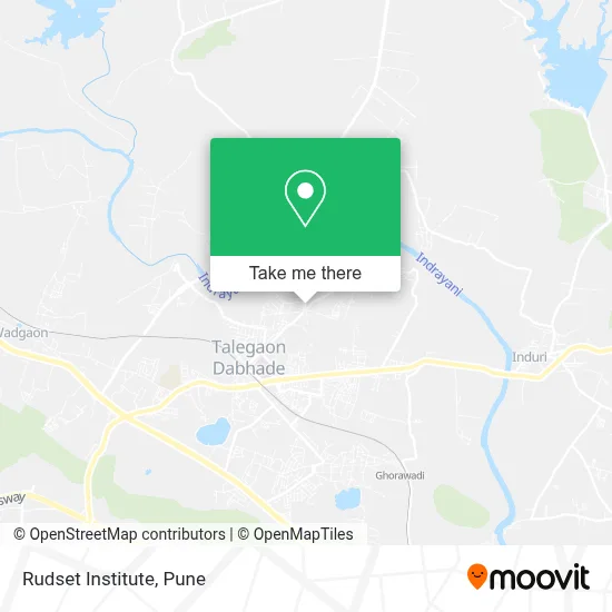 Rudset Institute map
