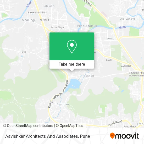 Aavishkar Architects And Associates map