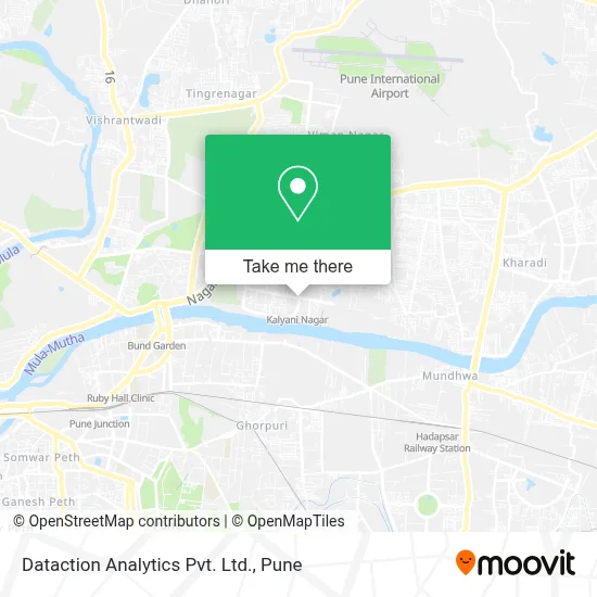Dataction Analytics Pvt. Ltd. map
