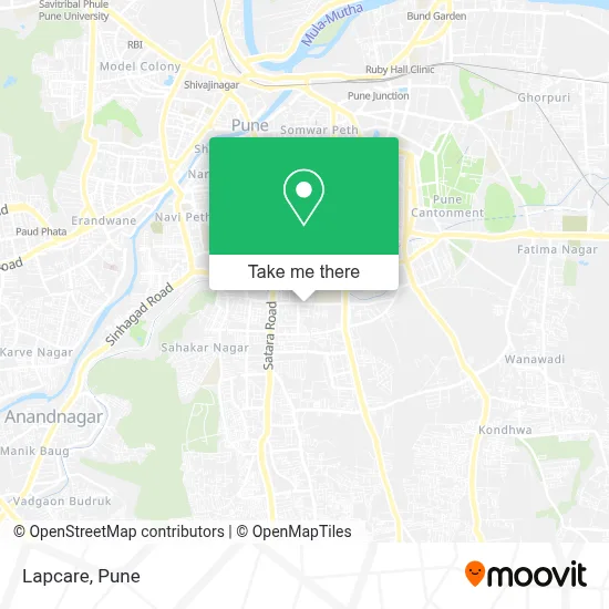 Lapcare map