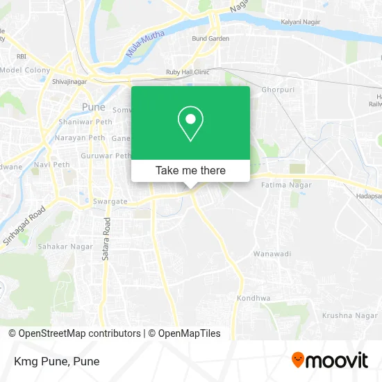 Kmg Pune map