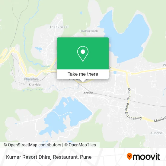 Kumar Resort Dhiraj Restaurant map
