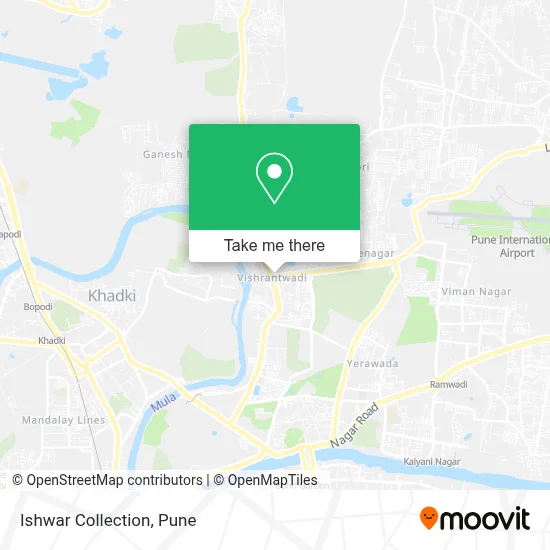 Ishwar Collection map