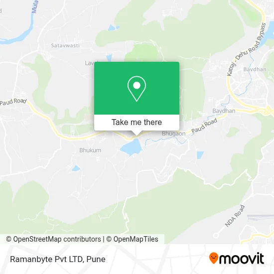 Ramanbyte Pvt LTD map