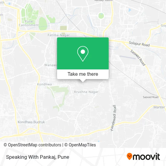 Speaking With Pankaj map
