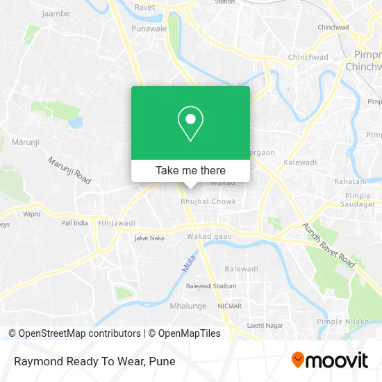 Raymond Ready To Wear map