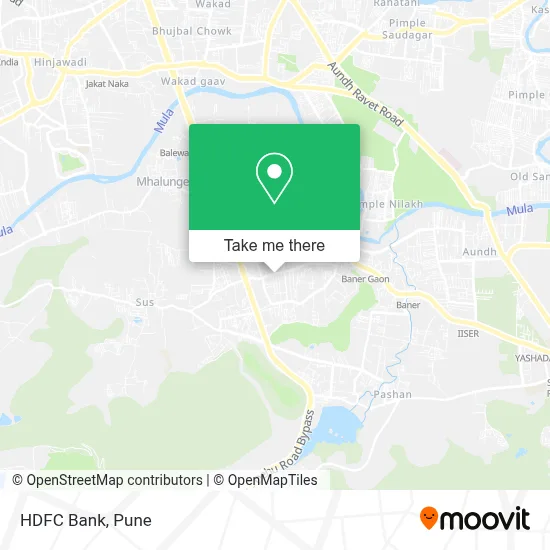 HDFC Bank map