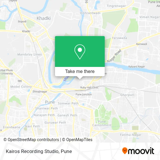 Kairos Recording Studio map