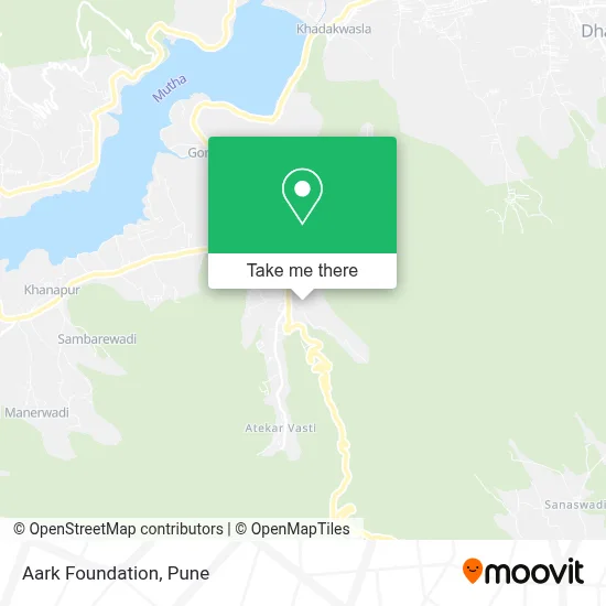Aark Foundation map