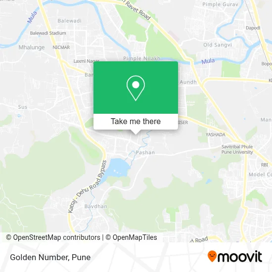 Golden Number map